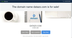 Desktop Screenshot of datazo.com