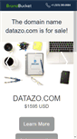 Mobile Screenshot of datazo.com